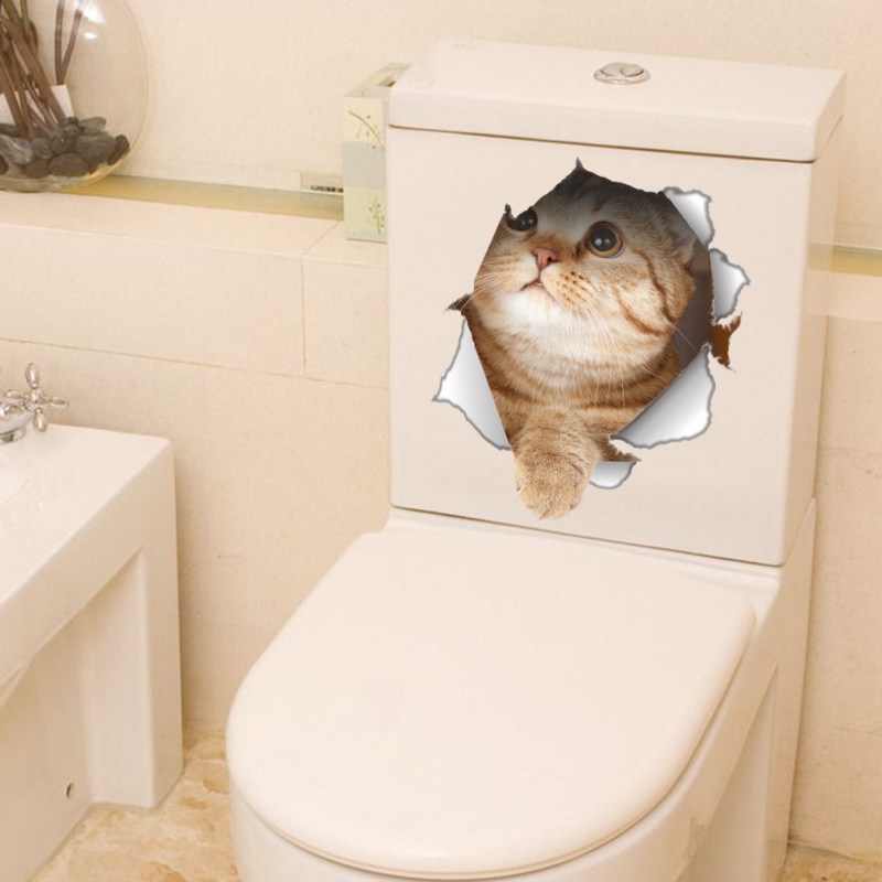 Коты в туалете