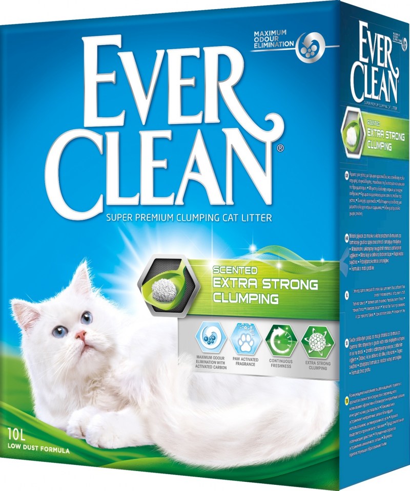 Комкующийся наполнитель ever clean Multi-Crystals, 10 л