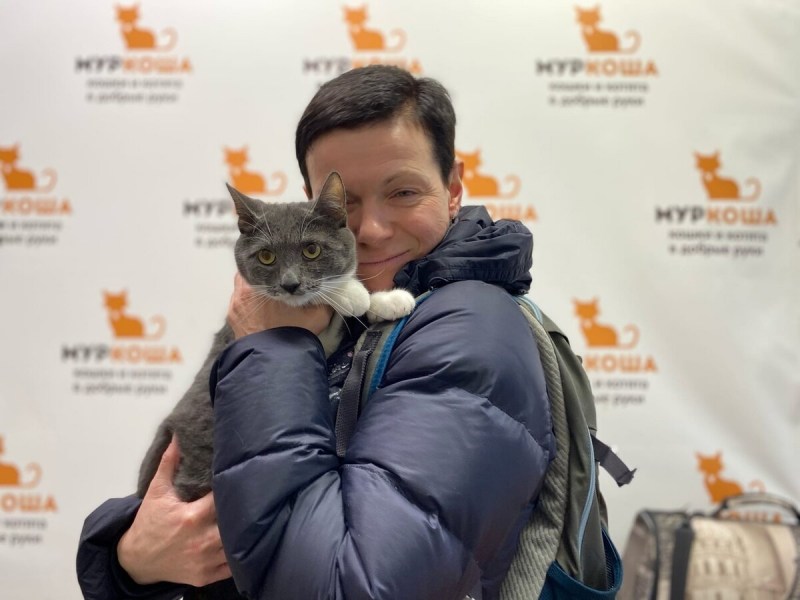 Мона Лиза с котиком