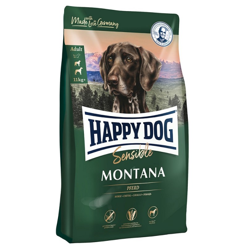 Корм для собак Happy Dog Supreme sensible Canada лосось, кролик, ягненок с картофелем 4 кг