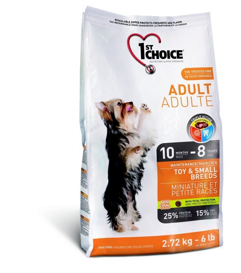 Корм 1st choice для щенков
