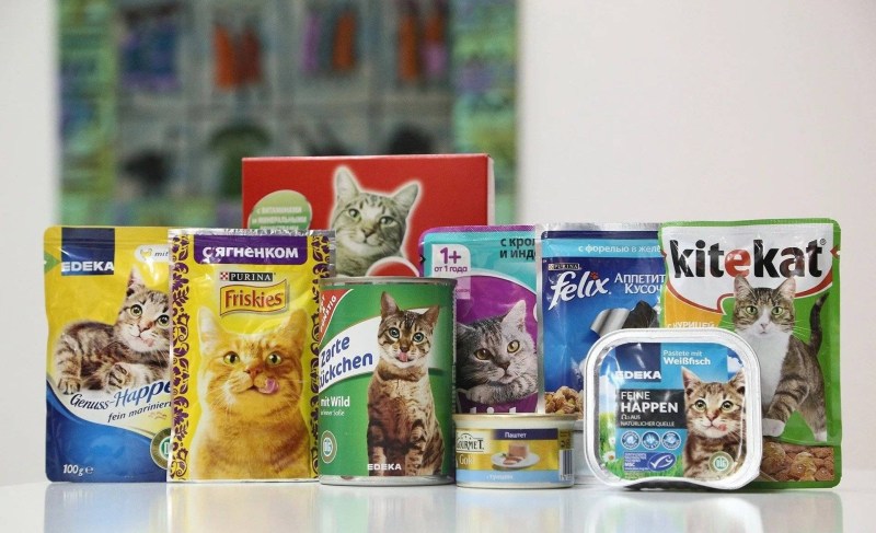 Корма эконом класса для кошек