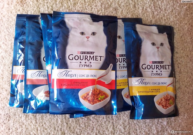 Пурина корм для кошек Gourmet