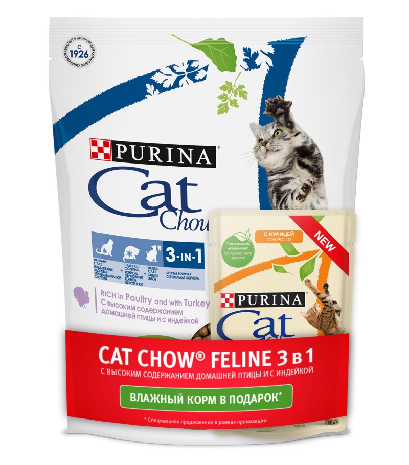 Корм Пурина Cat Chow
